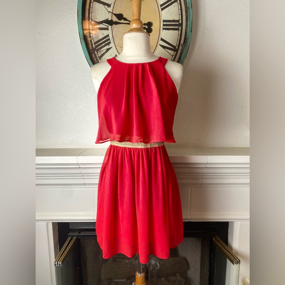 Amy Byer Red Dress